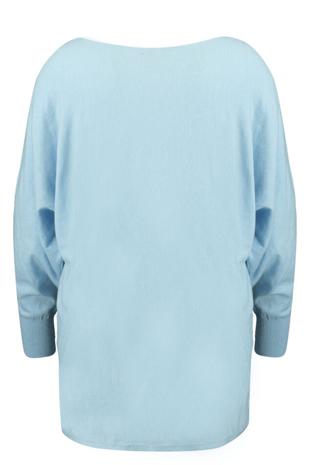 Pullover mit Fledermausärmeln image 2