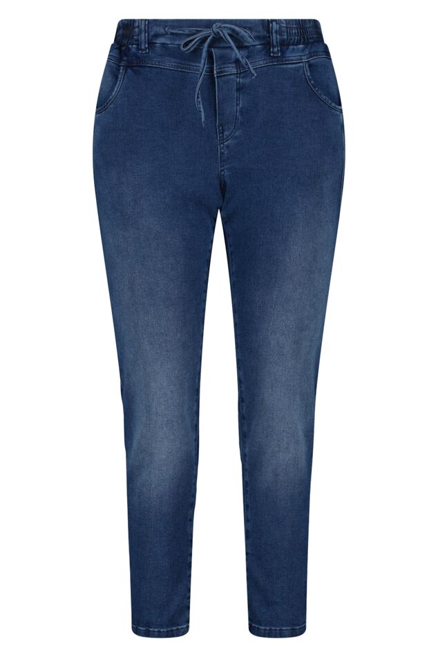 Damen Jeans-Jogginghose Dark Denim | MS Mode