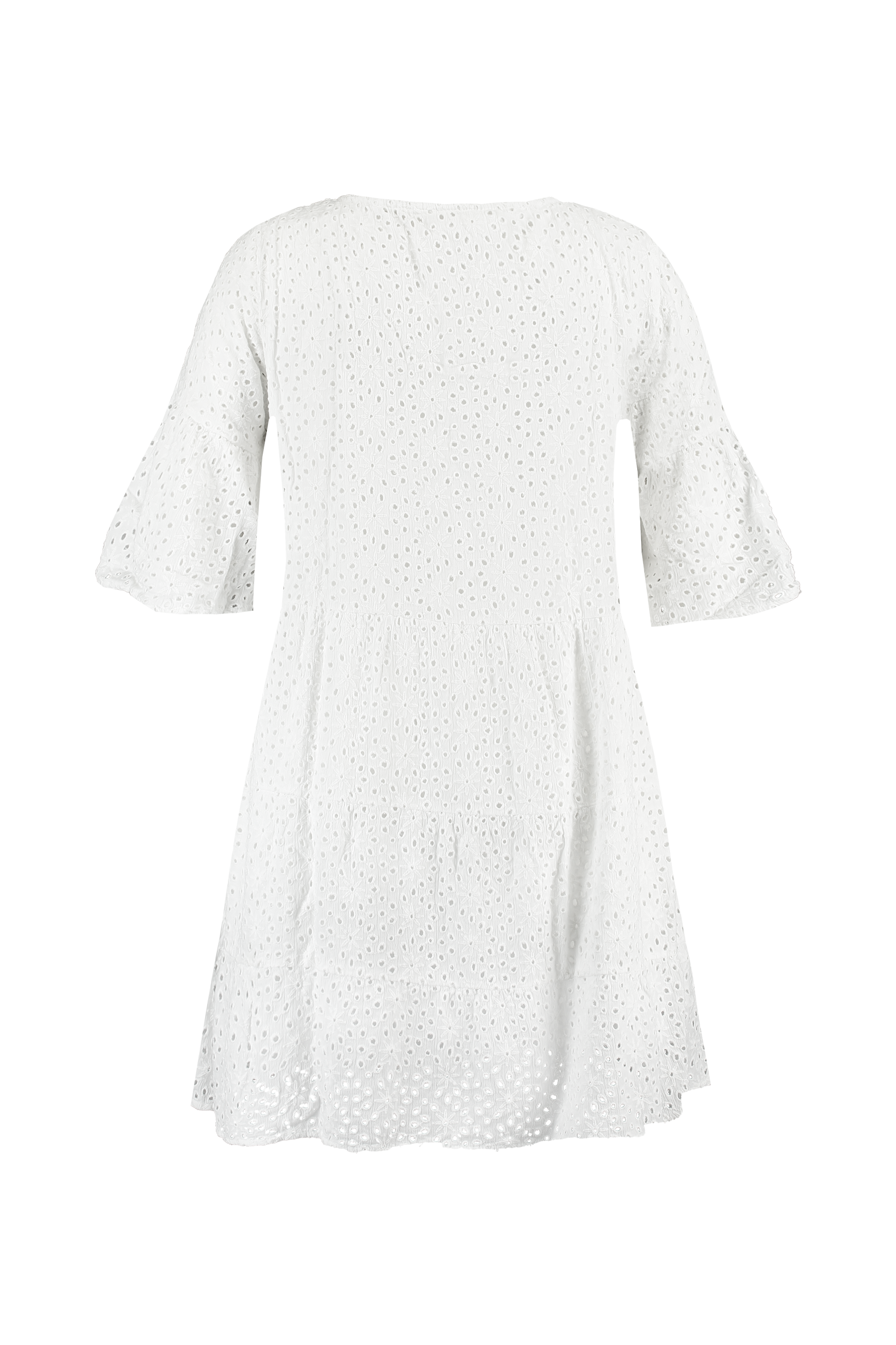5} Tunika-Kleid mit Lochstickerei | Official MS Mode® online store