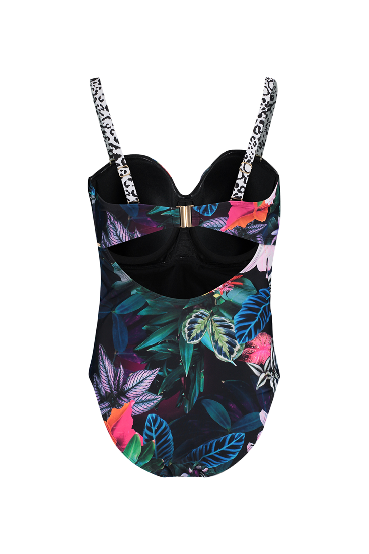 Damen Sapph Badeanzug mit Tropical-Print - Caló des Moro | Official MS  Mode® online store