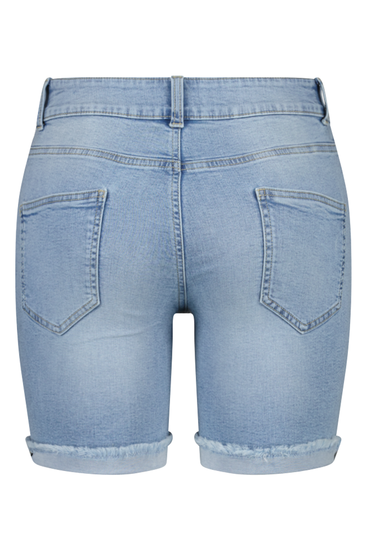 Damen Jeans-Shorts Bleached Denim | MS Mode